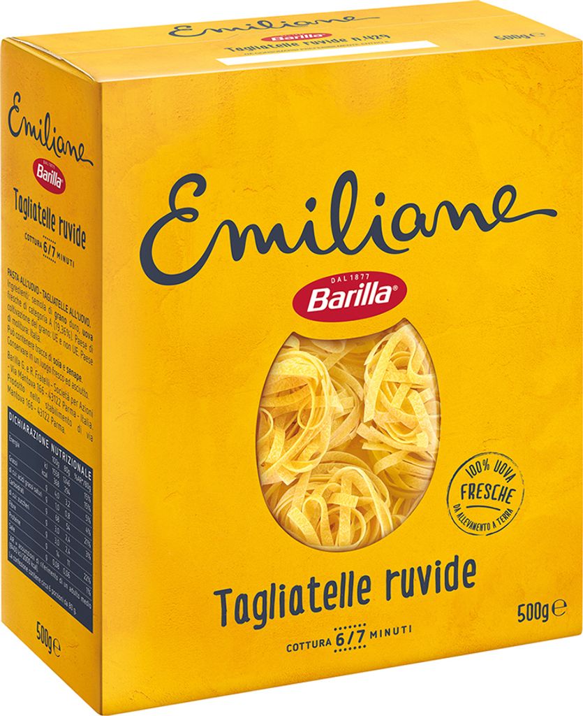 12x Pasta Barilla - Emiliane - Tagliatelle N.429 - 500g - Produktbild 
