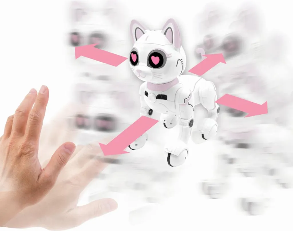 Chat robot interactif pour enfant programmable avec commande à distance