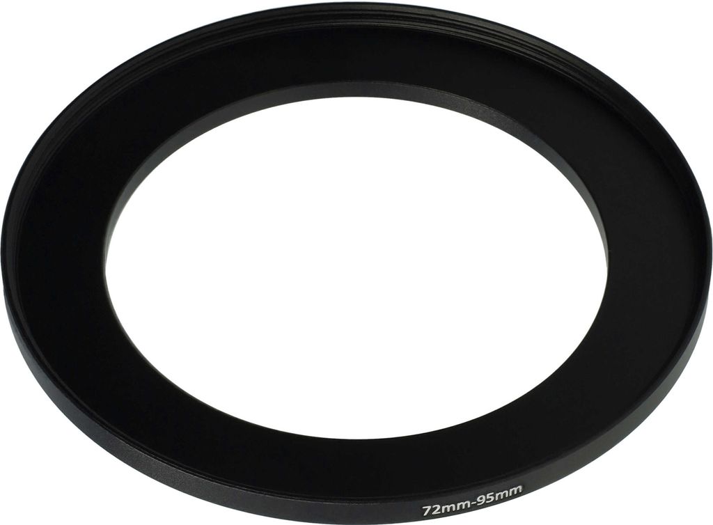 vhbw Step-Up-Ring Adapter 72mm - 95mm für Kamera Objektiv - Produktbild 