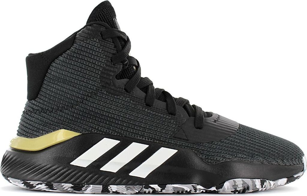adidas PRO BOUNCE 2019 - Herren Basketballschuhe Schwarz F97282 , Größe: EU 41 1/3 UK 7.5
