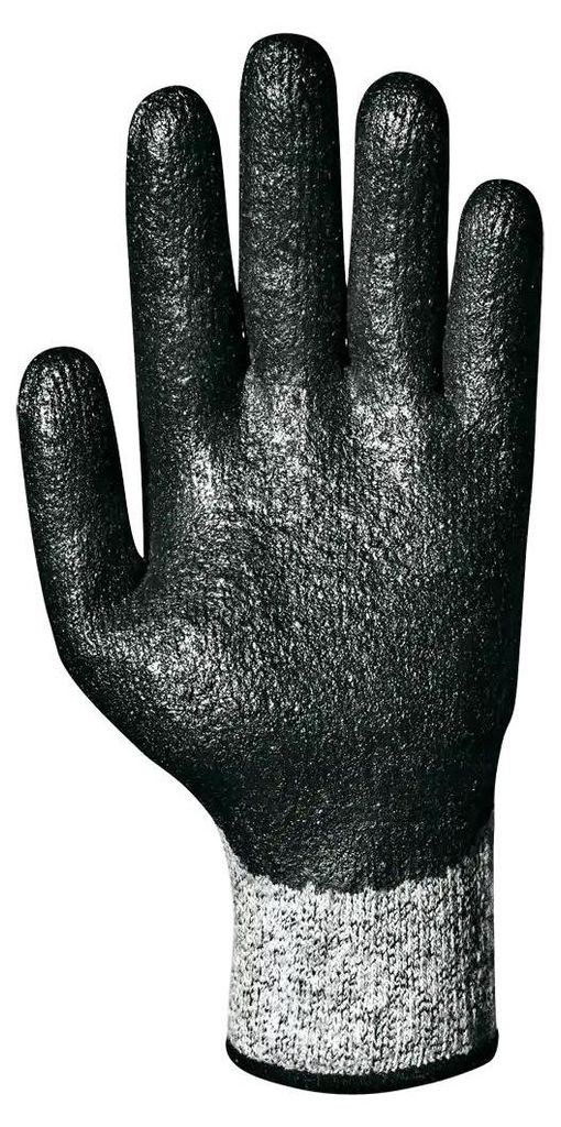 Sir Safety SINERGY Schnittschutzhandschuhe mit Nitrilschaum, Thermofutter, 12 Paar