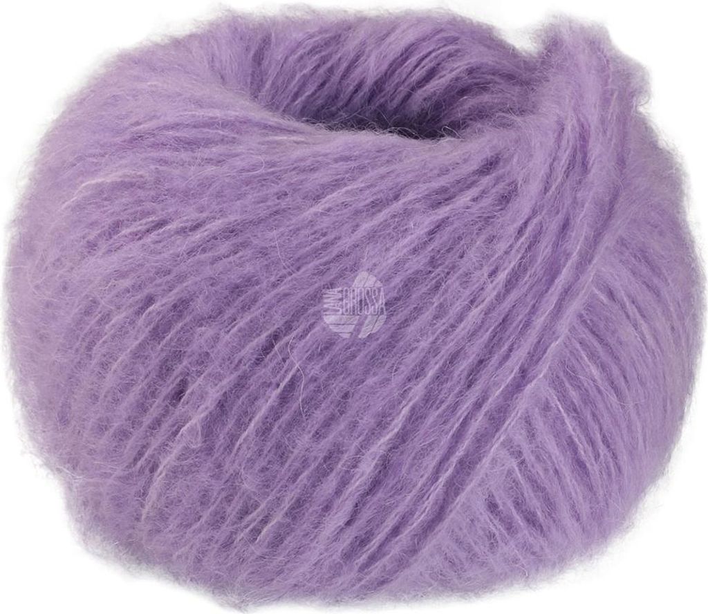 Lana Grossa - Mohair di Gio 0001 fliederlila Produktbild 