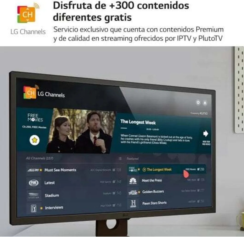 Écran Connecté LG 27SR50F-B 27 Pouces IPS avec Applications de Streaming - 11