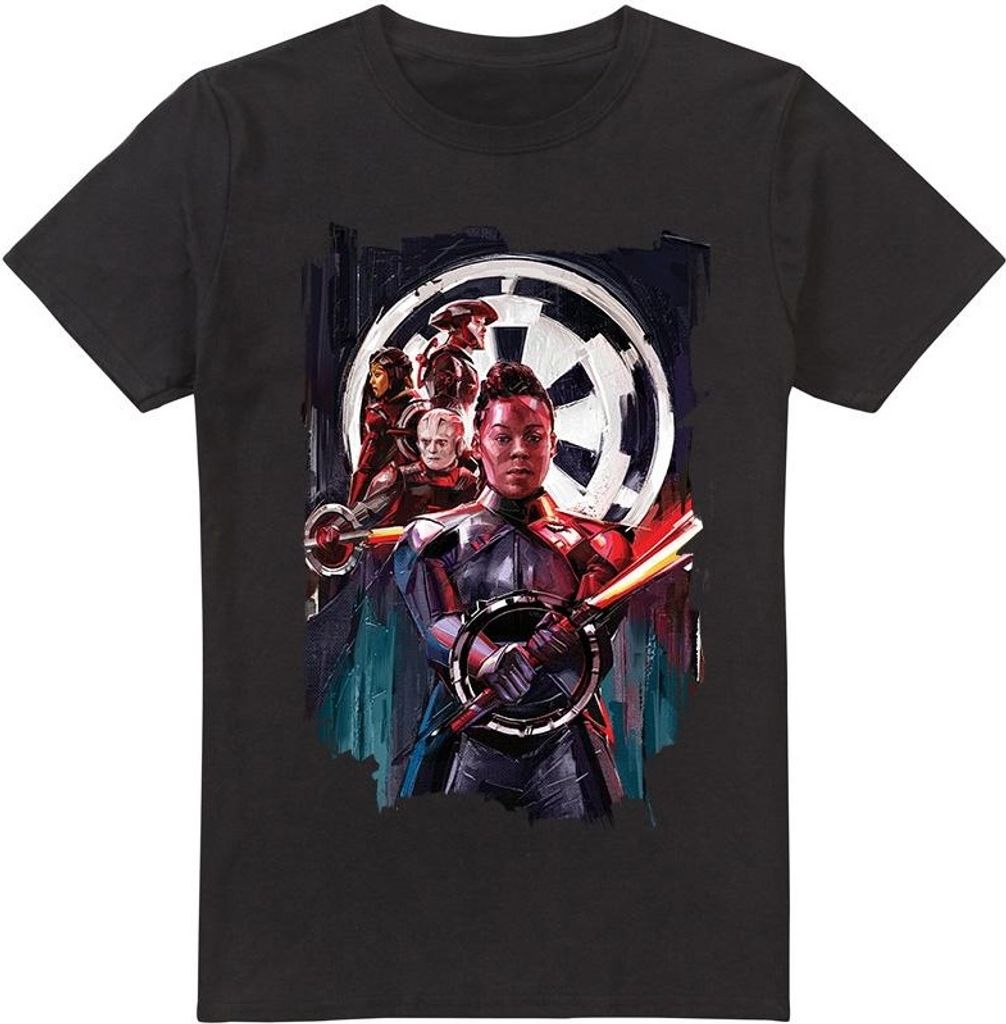 Star Wars - "Inquisitors" T-Shirt für Herren TV4219 (M) (Schwarz)