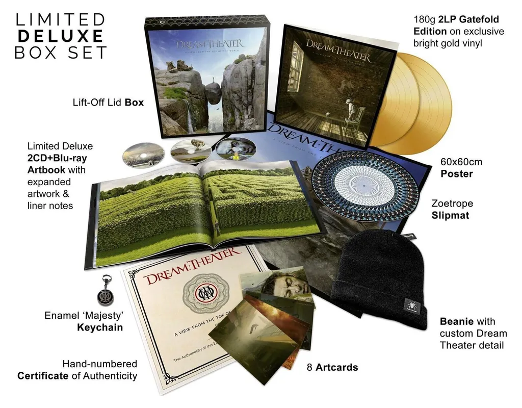 A View From The Top Of The World Vinyl LP Dream Theater Deluxe Box Set