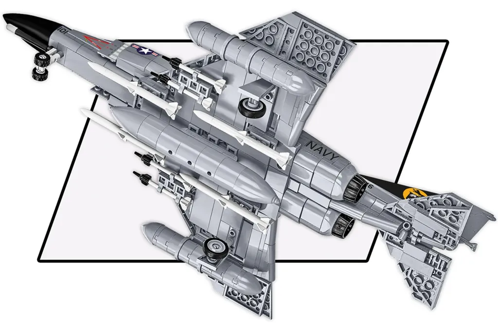 Maquette Avion Militaire F-4 Phantom II Cobi 5897 Forces Armées 700pcs