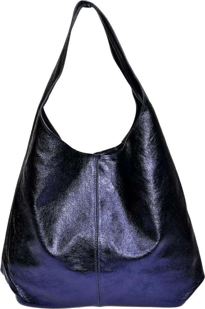 Sac à Main en Cuir Bleu AW25 LV 8150 - Finition Luxe Luisa Vannini BLU