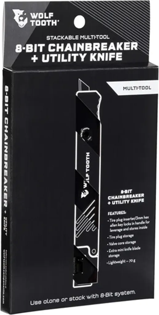 Wolf Tooth 8-Bit Chainbreaker + Utility Knife Outil Multi-usage Vélo - 5