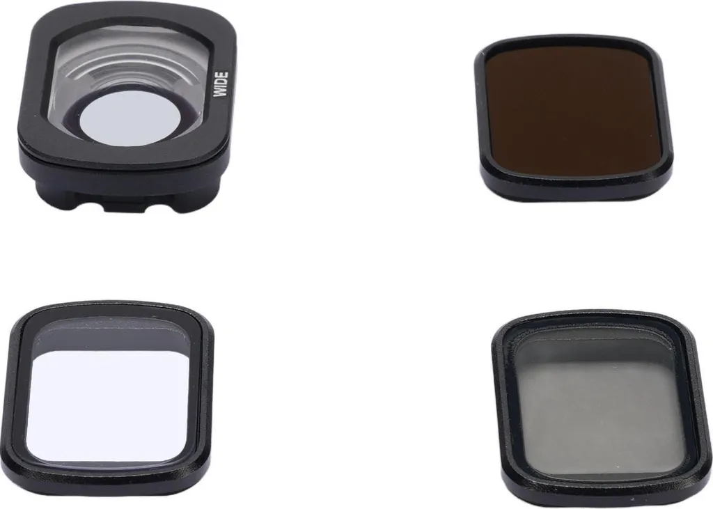 Pack 4 Filtres ND CPL Aluminium et Verre Optique HD pour Drone de Nuit