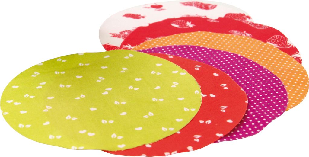 Schmuckdeckchen für Gläser 15 cm 6 Stk. Produktbild 