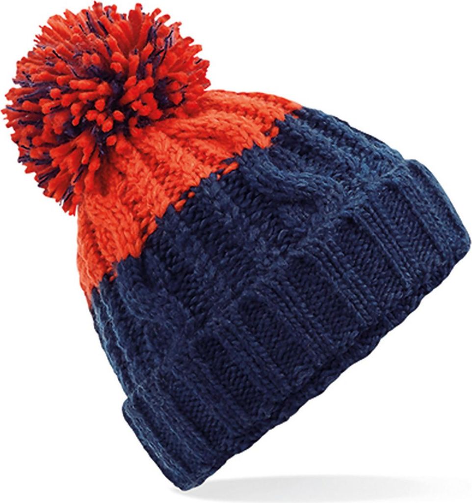 Beechfield B437 | Apres Beanie - Bolla - Colore: Oxford Immagine del prodotto 