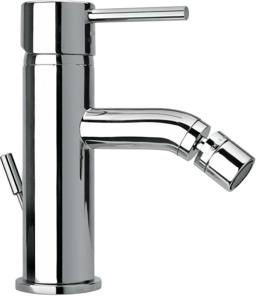 Bidet-Mischer mit Ablaufgarnitur in Chrom | Salice