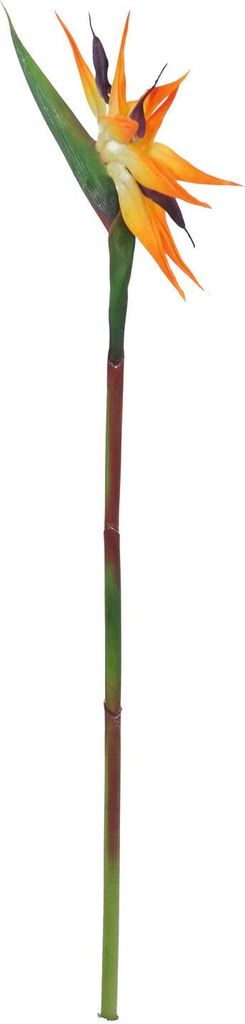 EUROPALMS Paradiesvogel-Blume, Kunstpflanze, orange, 95cm