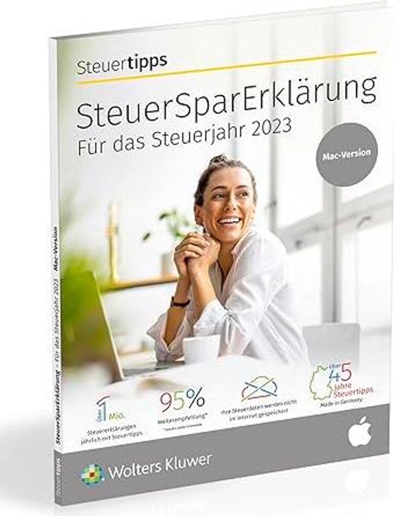 SteuerSparErklärung MAC 2024 (für Steuerjahr 2023) (CD-ROM)