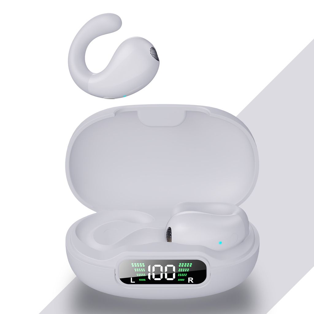 Ohrhoerer Kabellose BT-Ohrhoerer True Wearless Pulse DT3.0 BT 5.3 Panorama-3D-Sound ENC Rauschunterdrueckung Lange Akkulaufzeit Intelligente Touch-...