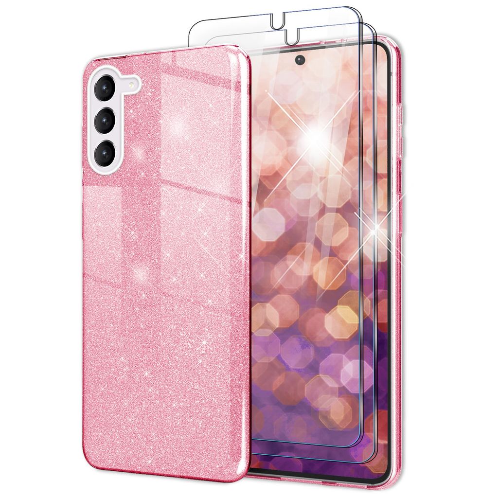 Custodia NALIA 3-in-1 Per IPhone 14 Pro Max Con MagSafe - Cover Ibrida Opaca Nera Semi-trasparente + 2 Vetri Protettivi, Antiurto Con Angoli Air Cushion