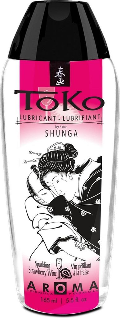 Shunga - Toko-Erdbeer- Und Champagner-Schmiermittel-Aroma