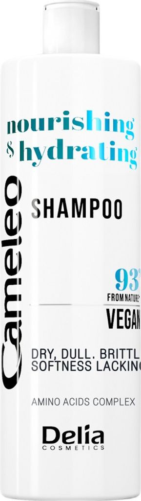 Cameleo Veganes Feuchtigkeitsspendendes & Nährendes Shampoo mit Aminosäurekomplex, 400 ml