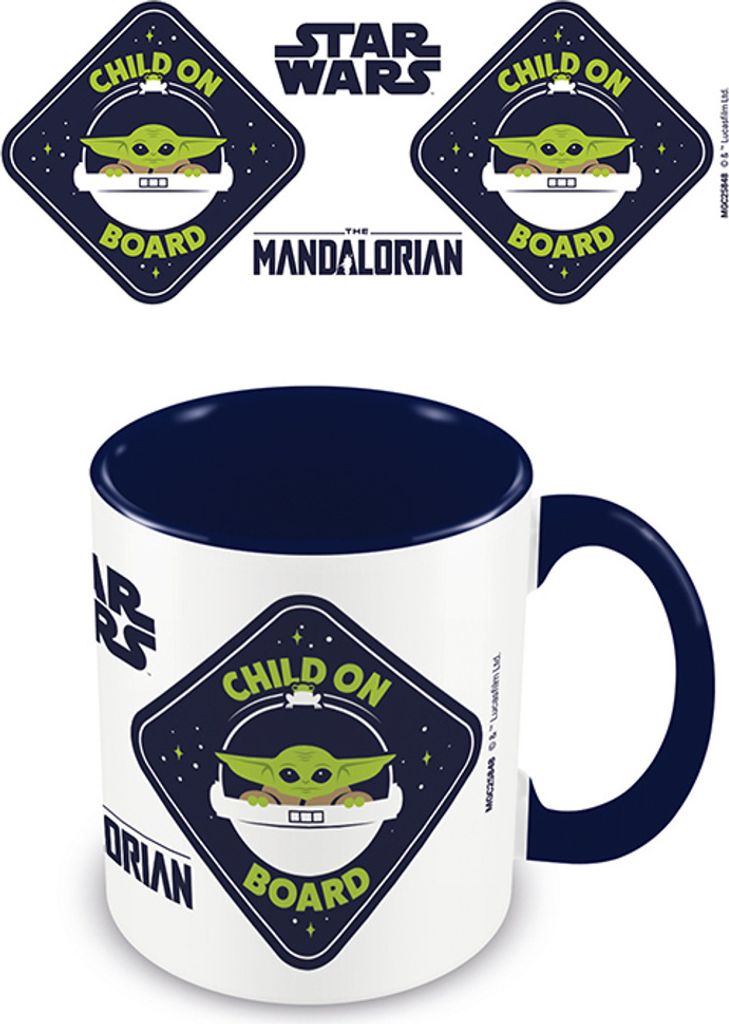 Hrnek barevný Mandalorian (Child on board), 315 Obrázek produktu 
