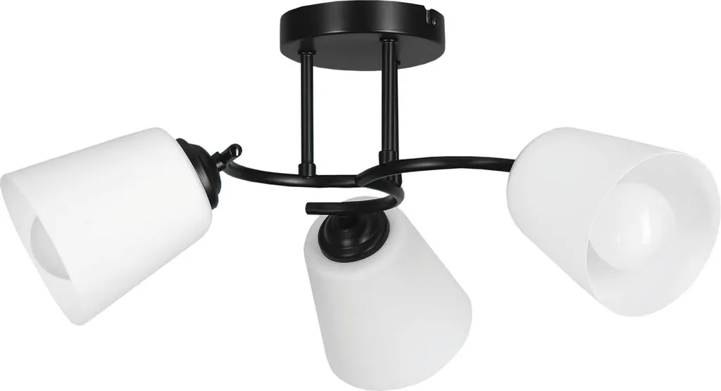 Éclairage puissant pour pièce sombre : suspension Activejet 3x E27
