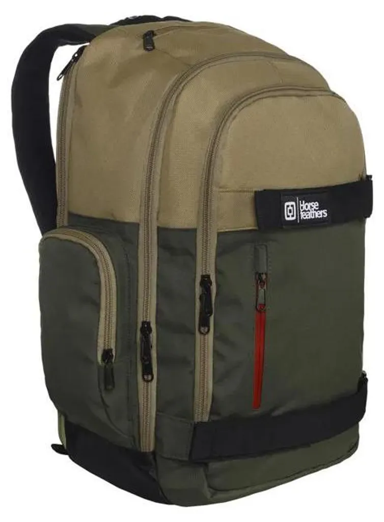 Sac à dos urbain Horsefeathers Bolter Olive avec compartiment ordinateur
