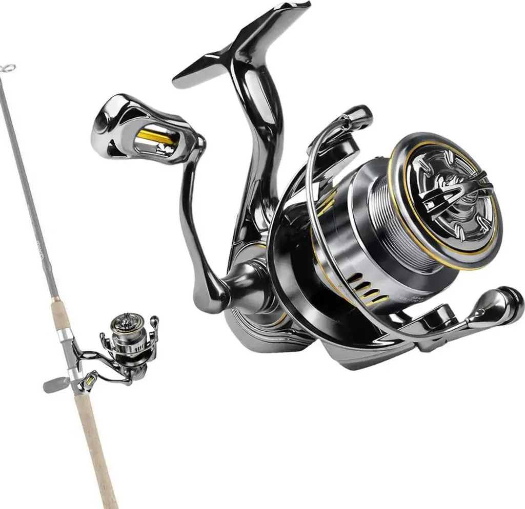 Moulinet surfcasting LA3500S en nylon pour pêche côtière et bord de mer