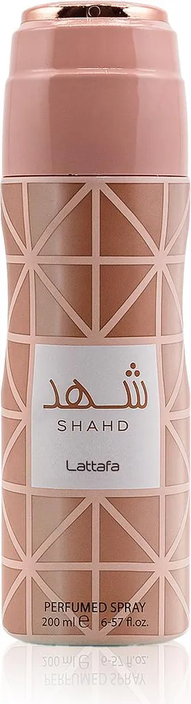Lattafa Shahd DEO Spray 200 ml pour Femme - Parfum Longue Durée et Frais