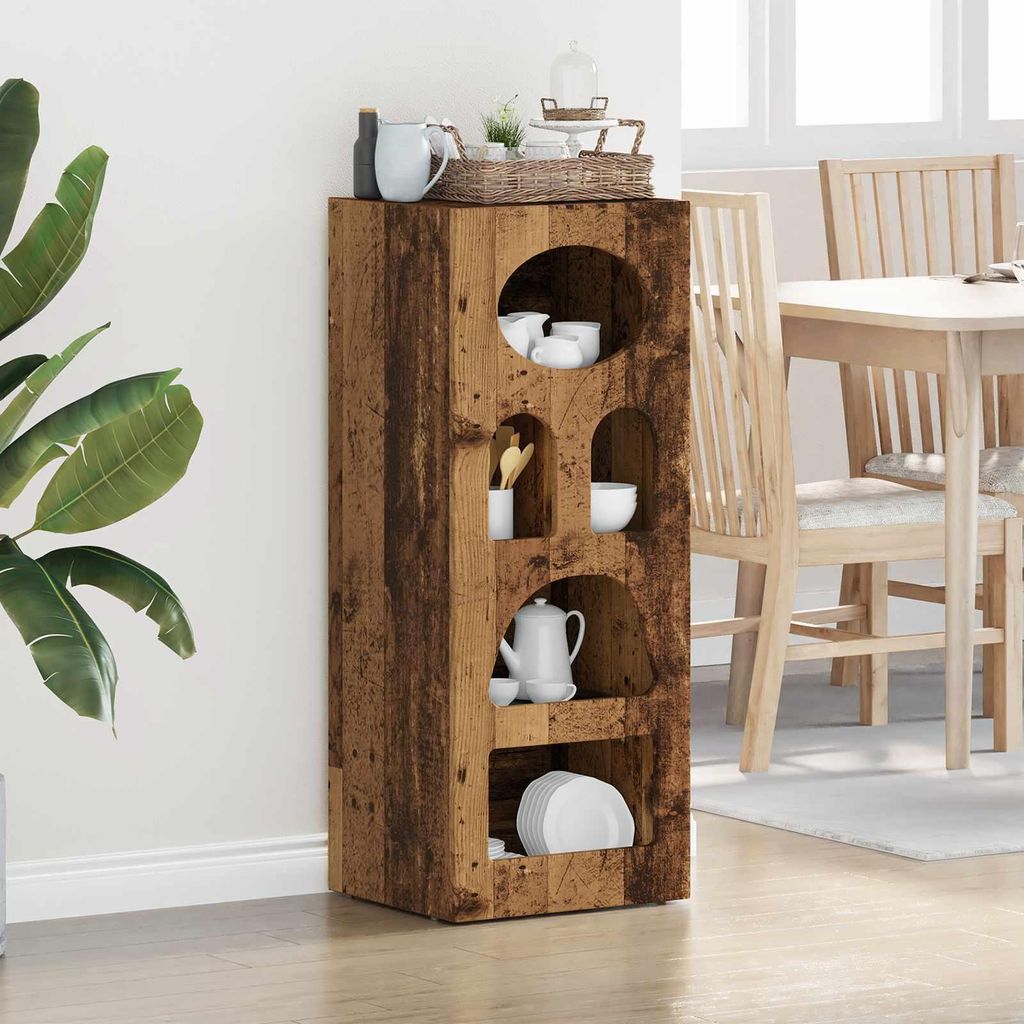 Maison Exclusive - Sideboard Altholz 40 x 35 x 100,5 cm Holzwerkstoff