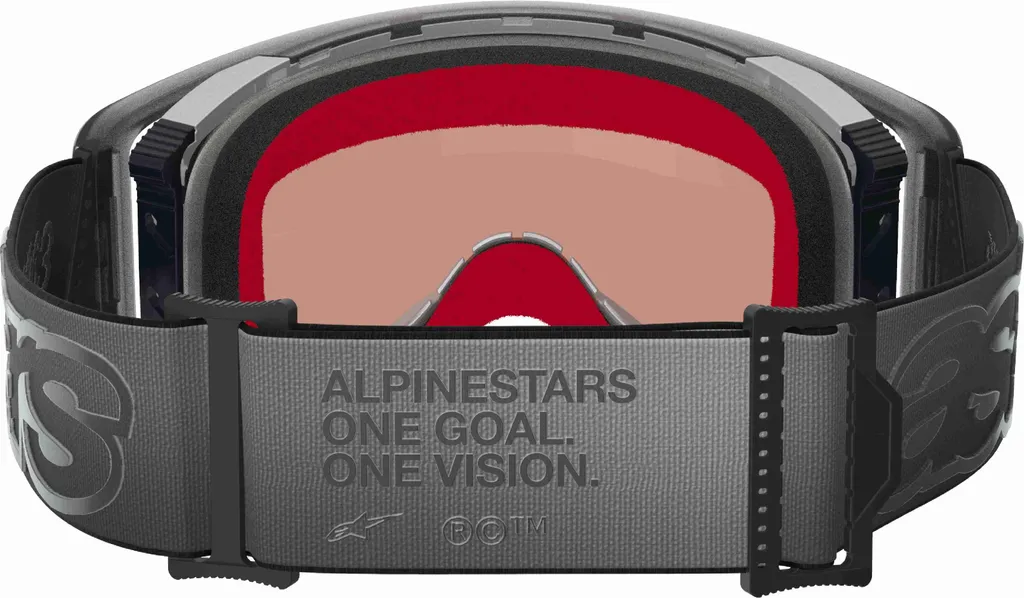Lunettes Supertech Vision Vista Alpinestars noir et plexi or miroité 2026