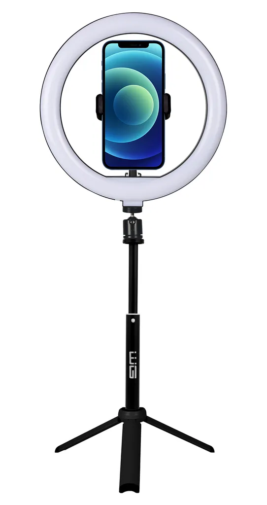Kit Vlog Noir Anti-Vibrations - Solution pour Vidéos de Base Lumineuses