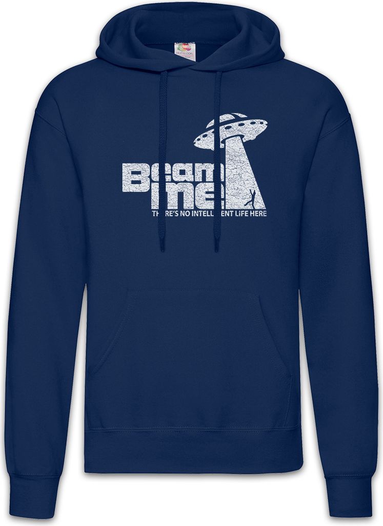 Urban Backwoods UFO Beam Me, Herren Hoodie, Farbe: Navy, Größe: M