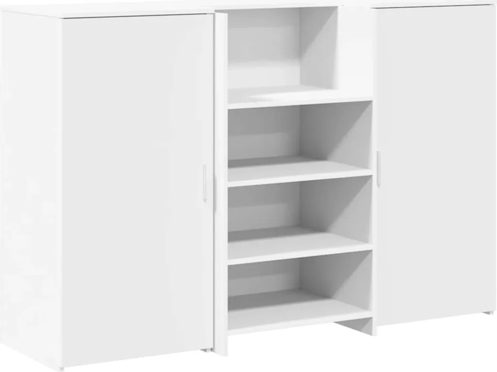 Mobilier d'accueil blanc 155 cm pour cabinet médical ou bureau Pro