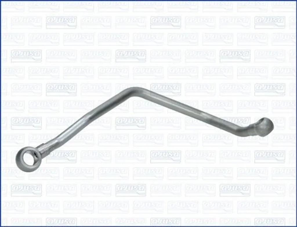 Conduite d'huile AJUSA OP10537 résistante pour turbo performant - 100cm