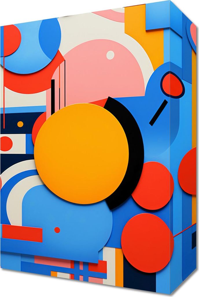 Bild 20x30cm Kaleidoskop der Emotionen