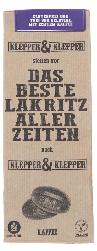 Klepper & Klepper Lakritz Kaffee 200g