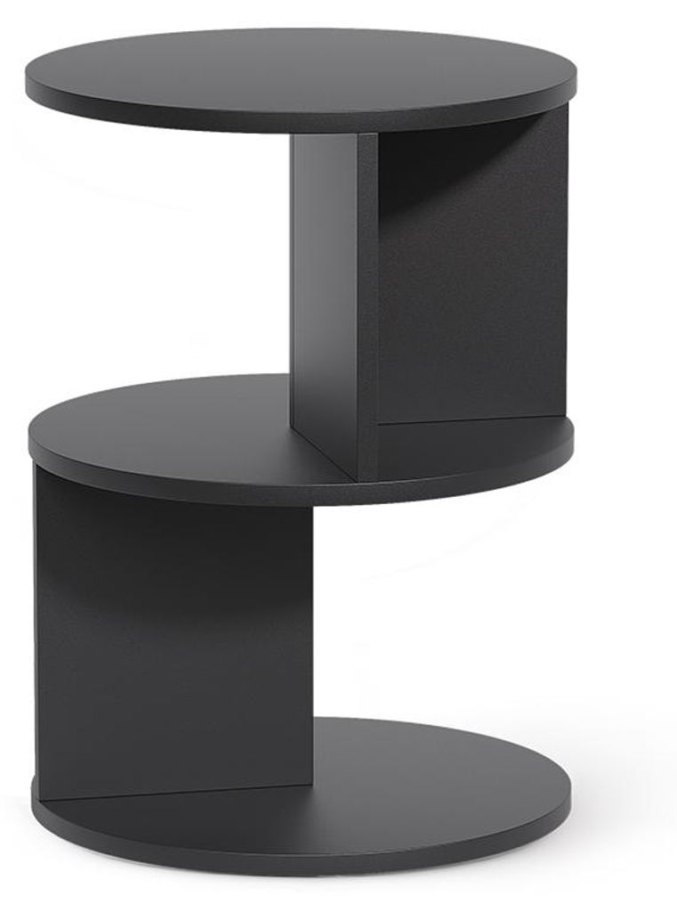 Stolik pomocniczy Vicco Trino Czarny 40 x 40 cm, Model Zdjęcie produktu 