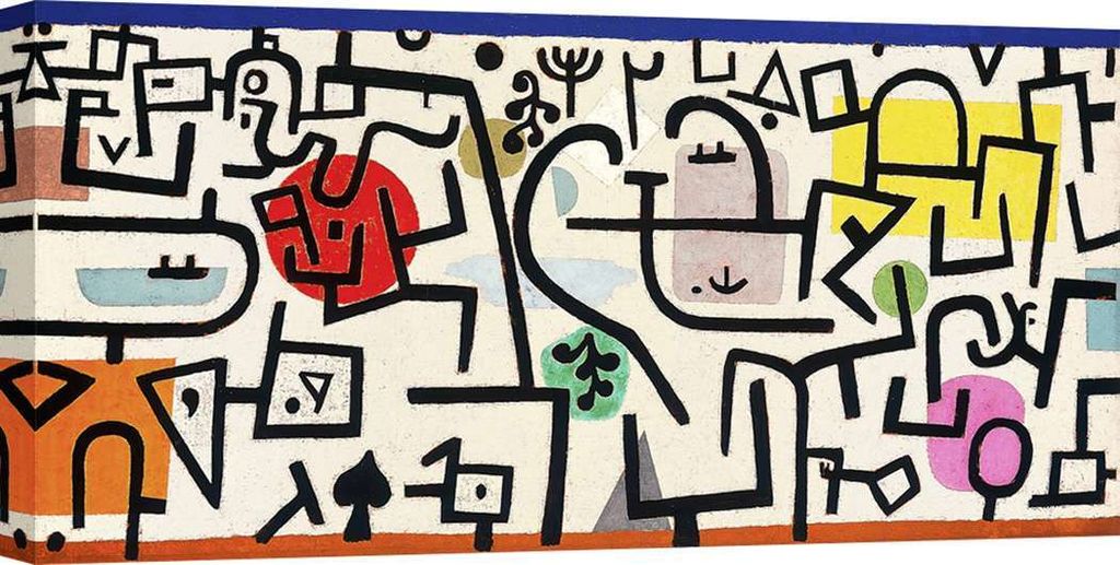 Leinwandbilder – Paul Klee, Rich Harbour (Detail) – 120x60 cm