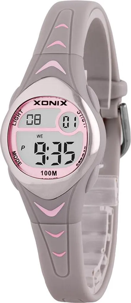Montre Homme Xonix EL avec Éclairage Électroluminescent et Alarme