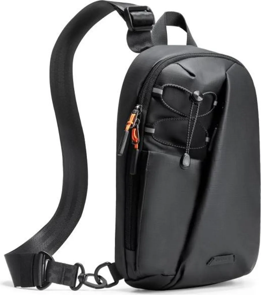 Inateck FB01003 Sling Bag Nera - Borsello Uomo Tempo Libero RFID