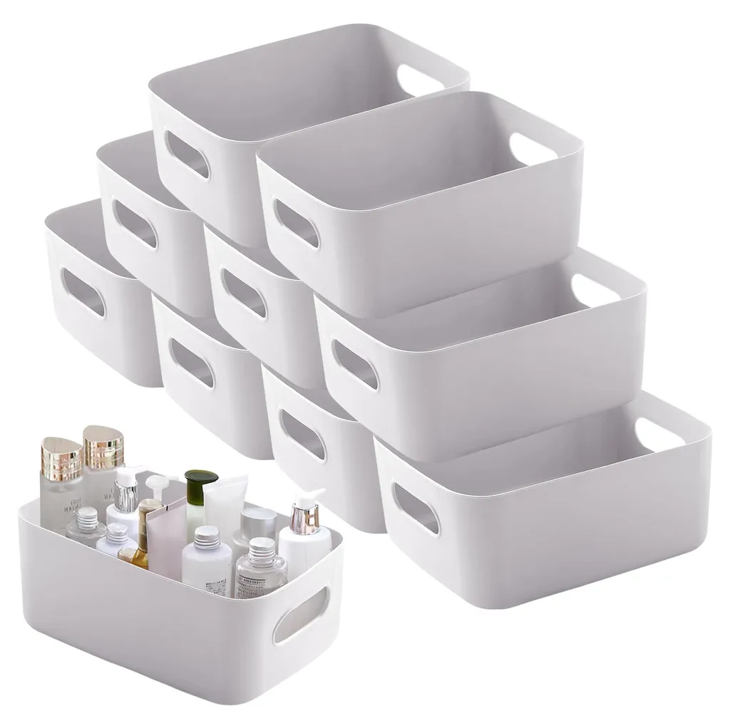 Boîtes de rangement en plastique pour éliminer le désordre chez soi