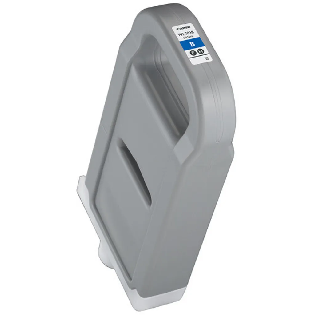 Canon PFI-701B Cartouche d'Encre Bleu 700 ml pour Traceur iPF8000