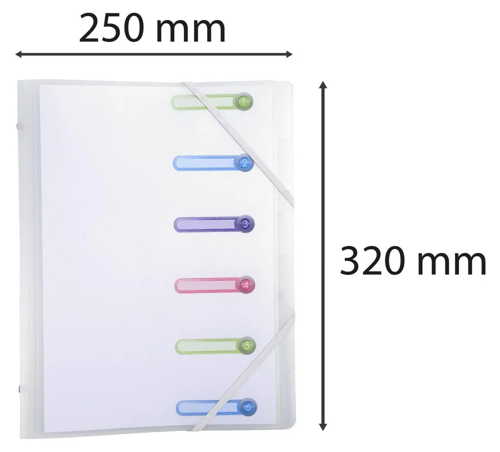 Trieur A4 6 Compartiments : Solution Anti-Désordre pour vos Documents - 7