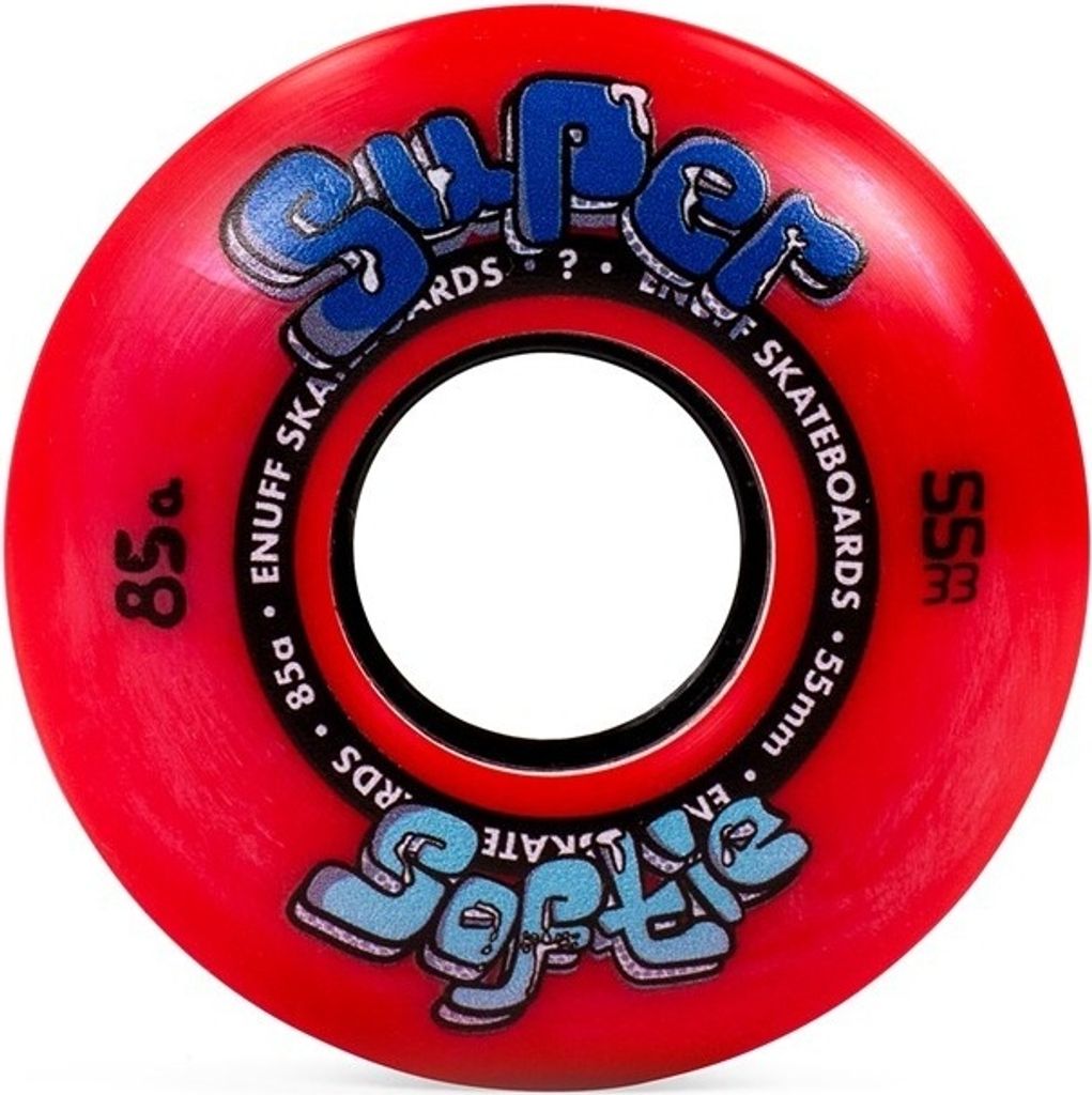 Enuff Super Soft Skateboard Rollen 4er Set