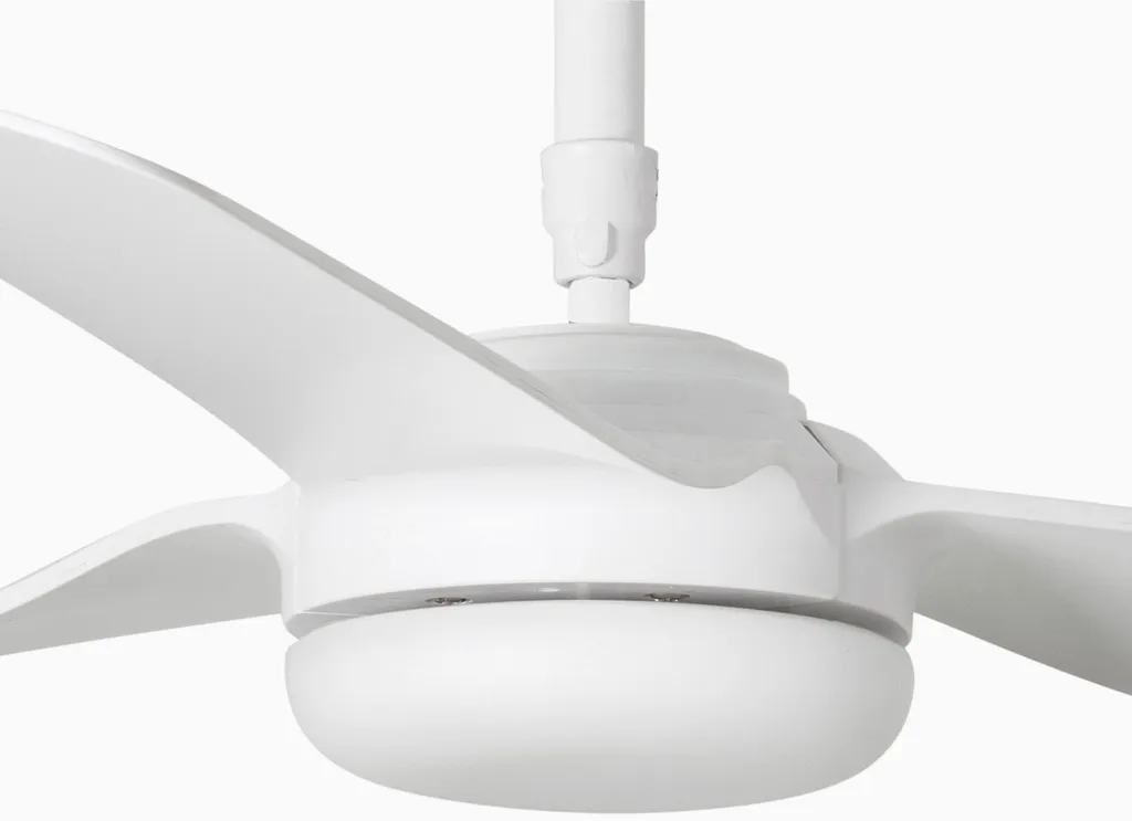 Ventilateur de plafond Punt Blanc à basse consommation avec télécommande
