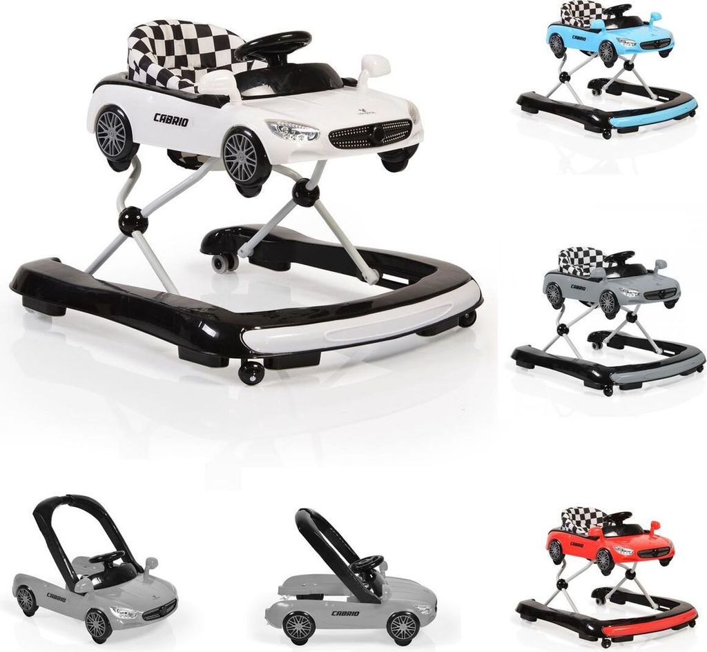 Lauflernhilfe Cabrio 2 in1 Auto-Design höhenverstellbar Produktbild 