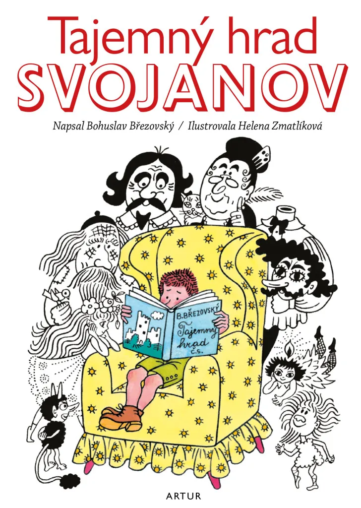 Album illustré Tajemný hrad Svojanov Helena Zmatlíková contes bohèmes