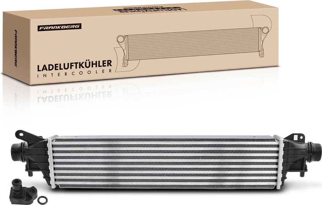 Frankberg 1x Ladeluftkühler Turbokühler für Opel Adam M13 Corsa E X15 Vauxhall Bj ab 2014 1.0L