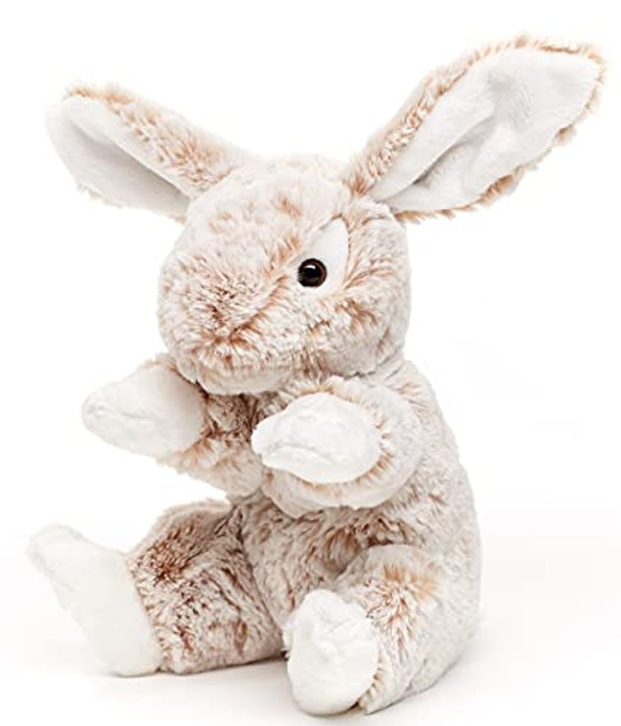 Häschen, Plüschtier Höhe ca. 18 cm Stofftier Kaninchen beige Hase 