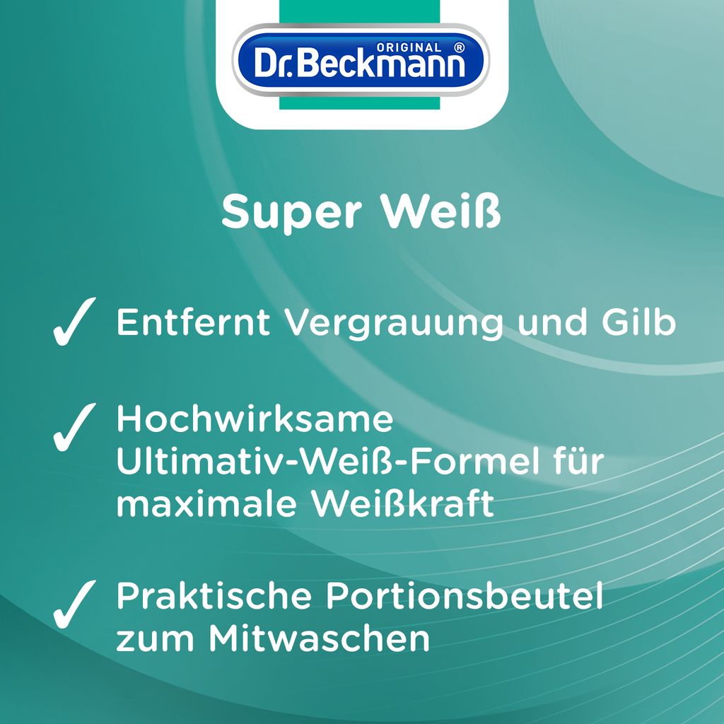 Dr. Beckmann Super White 2 x 40 g Obrázek produktu 5