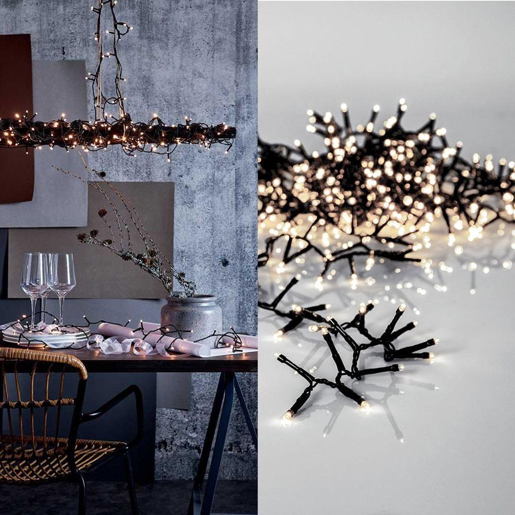 Eglo LED Lichterkette Crispy Ice White IP44 innen & außen Produktbild 